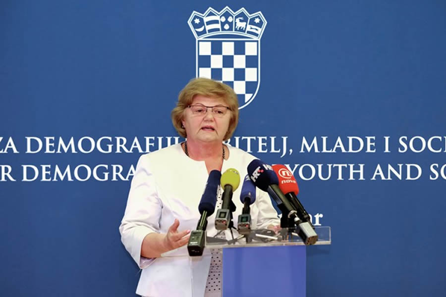 Ministrica Nada Murganić planira za povećanje plaća osigurati oko 71 milijun kuna